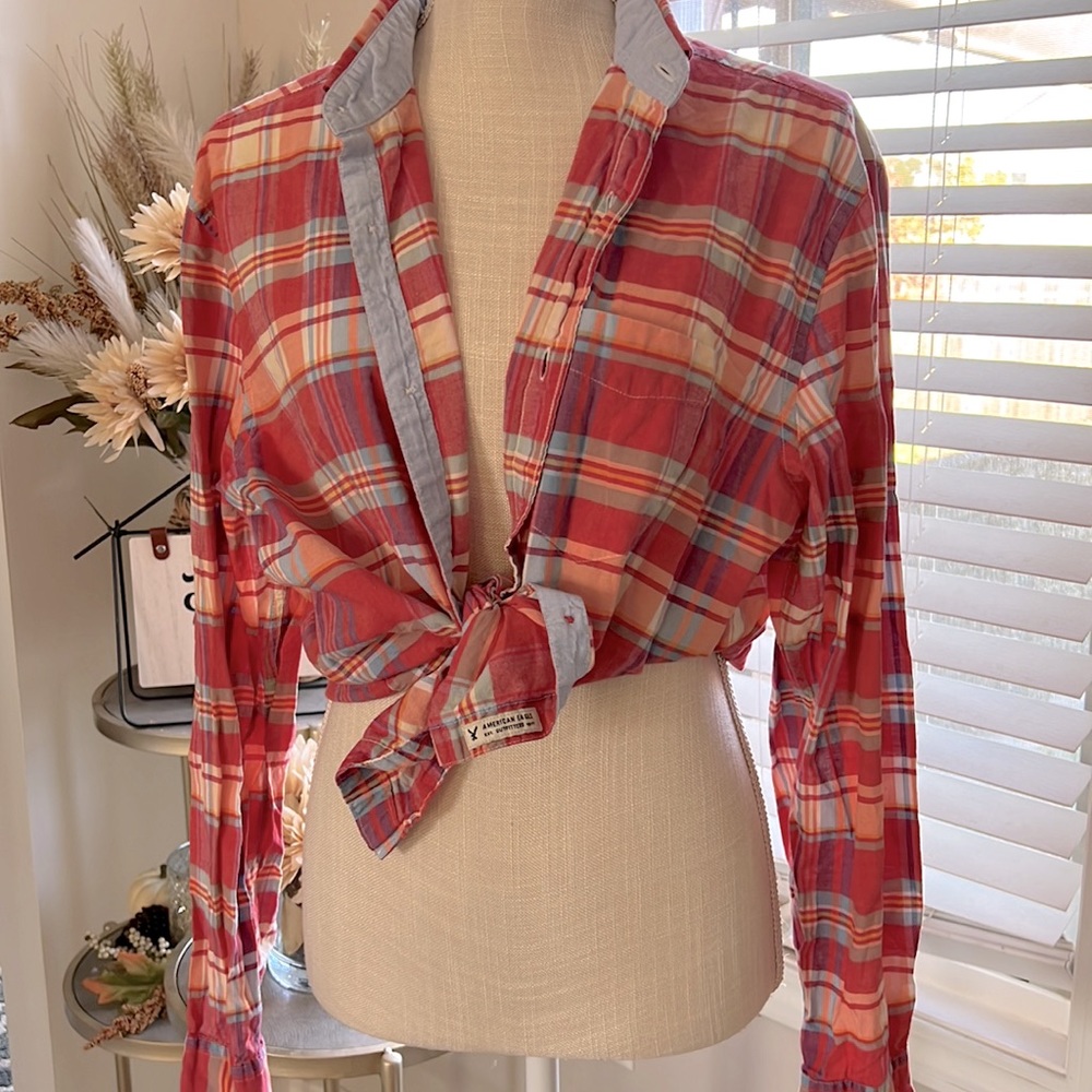 American Eagle Flannel Large